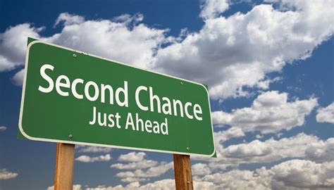 words that mean second chance.